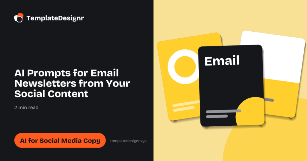 AI Prompts for Email Newsletters from Your Social Content