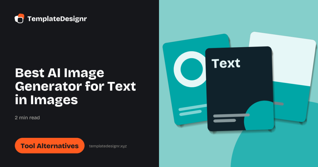 Best AI Image Generator for Text in Images