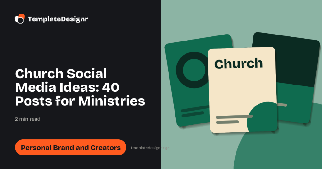 Church Social Media Ideas: 40 Posts for Ministries