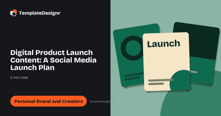 Digital Product Launch Content: A Social Media Launch Plan