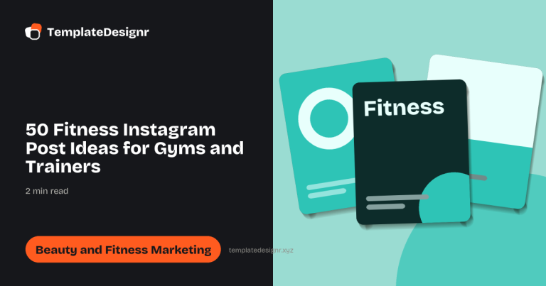 50 Fitness Instagram Post Ideas for Gyms and Trainers