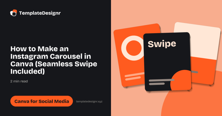 How to Make an Instagram Carousel in Canva (Seamless Swipe Included)