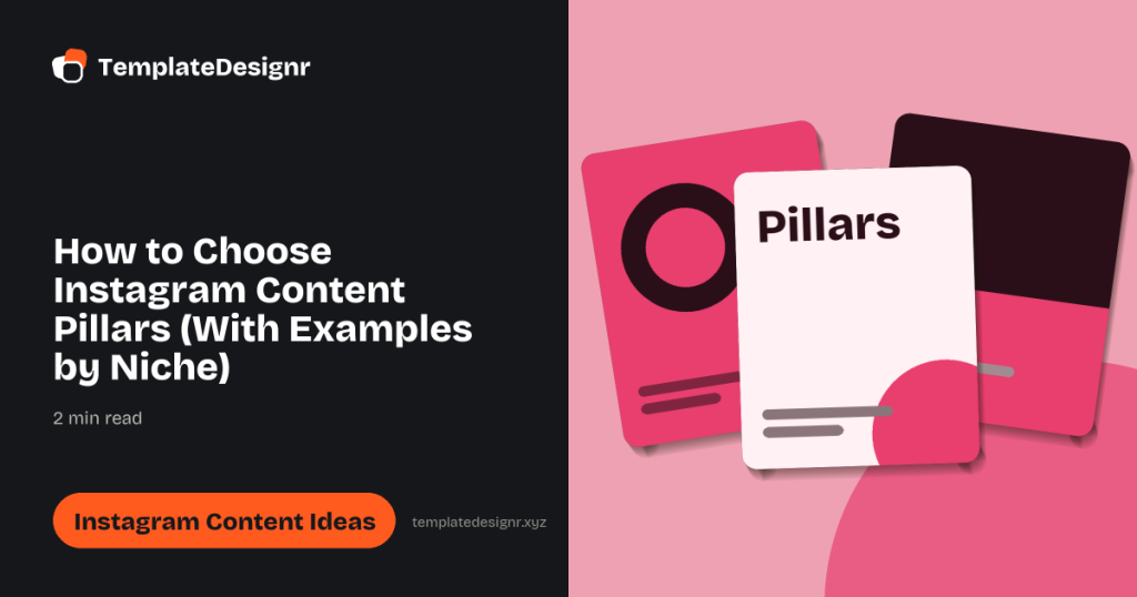 How to Choose Instagram Content Pillars (With Examples by Niche)