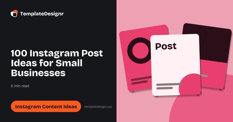 100 Instagram Post Ideas for Small Businesses