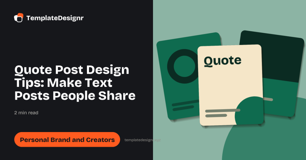Quote Post Design Tips: Make Text Posts People Share