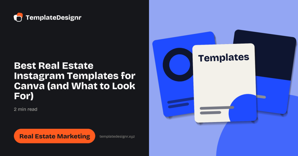 Best Real Estate Instagram Templates for Canva (and What to Look For)