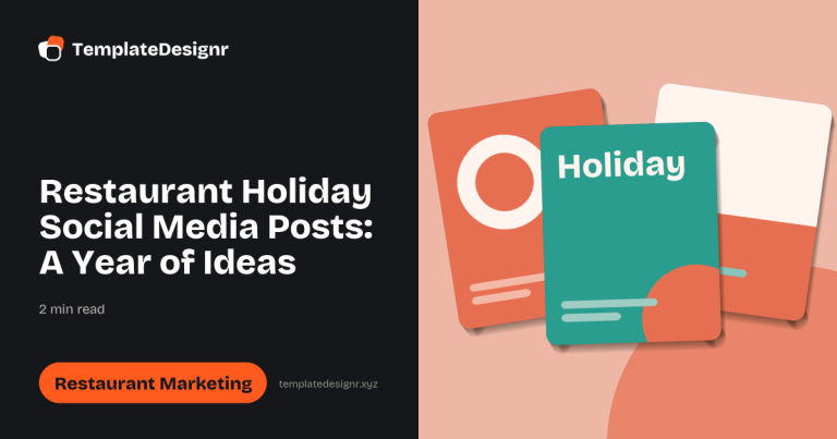 Restaurant Holiday Social Media Posts: A Year of Ideas