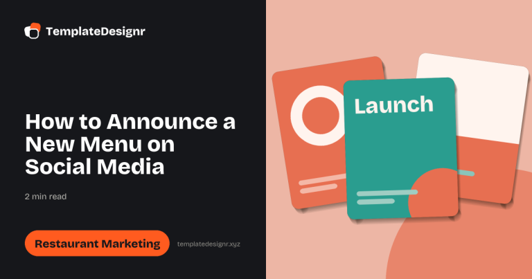 How to Announce a New Menu on Social Media