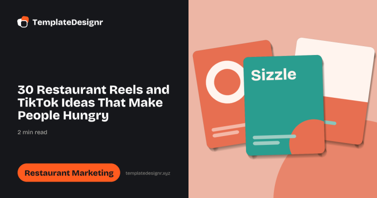 30 Restaurant Reels and TikTok Ideas That Make People Hungry