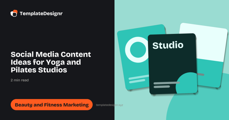 Social Media Content Ideas for Yoga and Pilates Studios