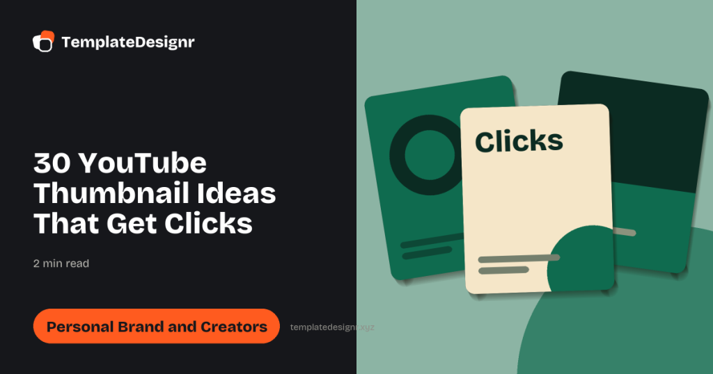 30 YouTube Thumbnail Ideas That Get Clicks